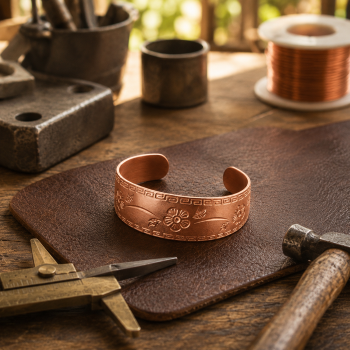 Cobre y Alma Pulsera de Cobre Copper Soul Fret