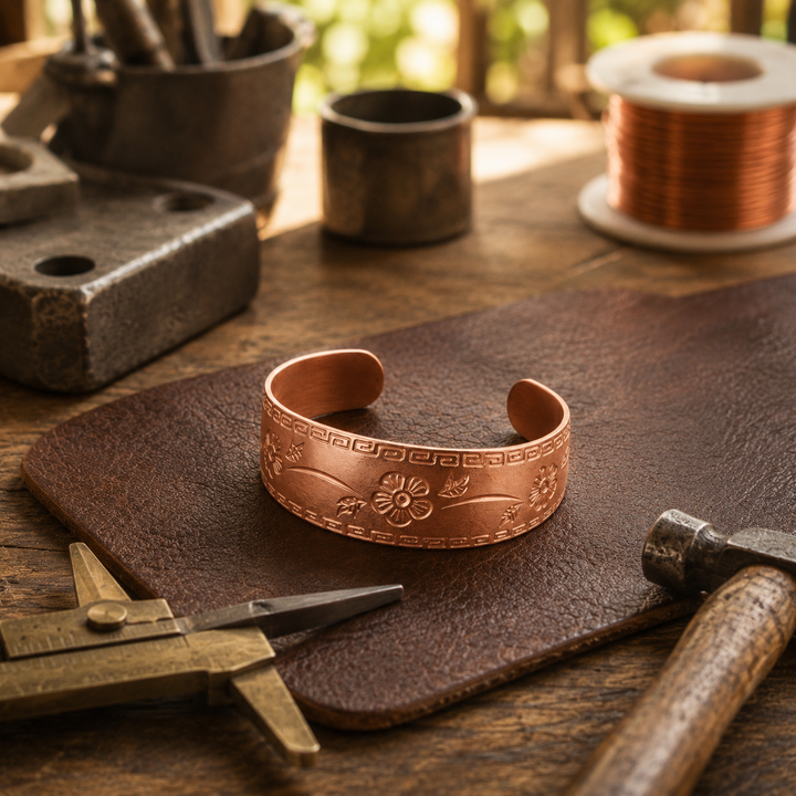 Cobre y Alma Pulsera de Cobre Copper Soul Fret