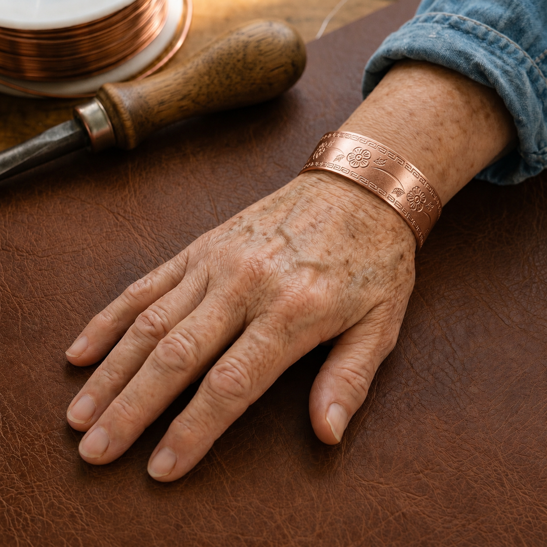 Cobre y Alma Pulsera de Cobre Copper Soul Fret