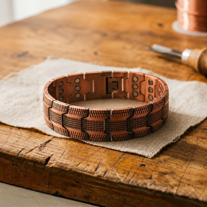 Cobre y Alma Crag Pulsera de