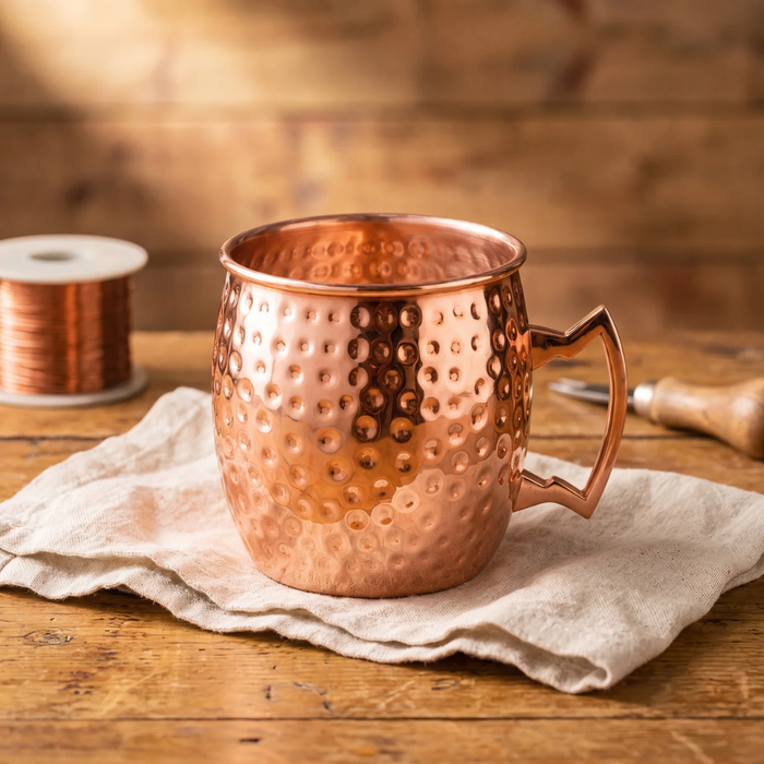 Cobre y Alma Taza de Cobre Alma de Cobre 350ml