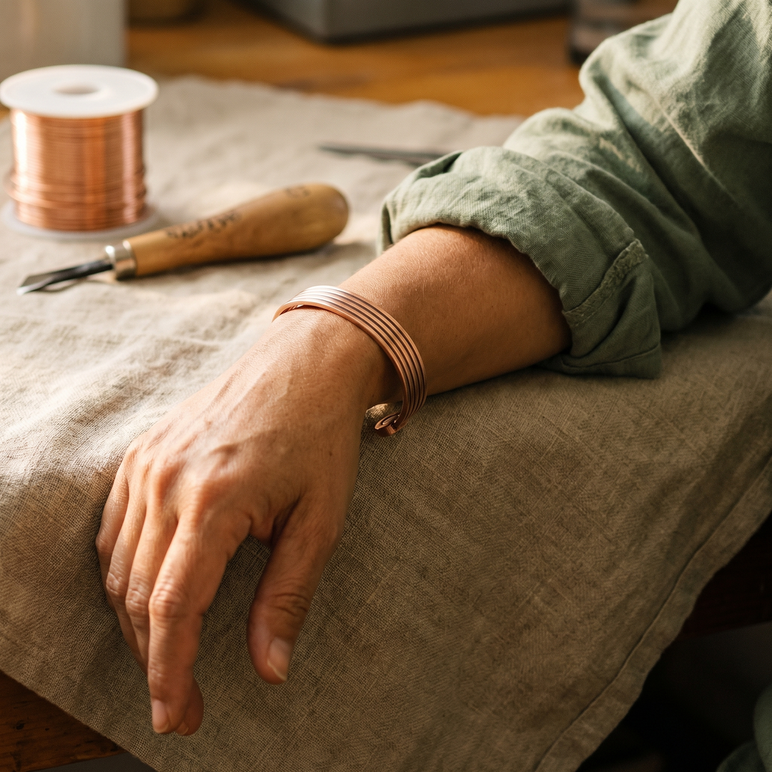 Cobre y Alma Pulsera de Cobre Copper  Ridge