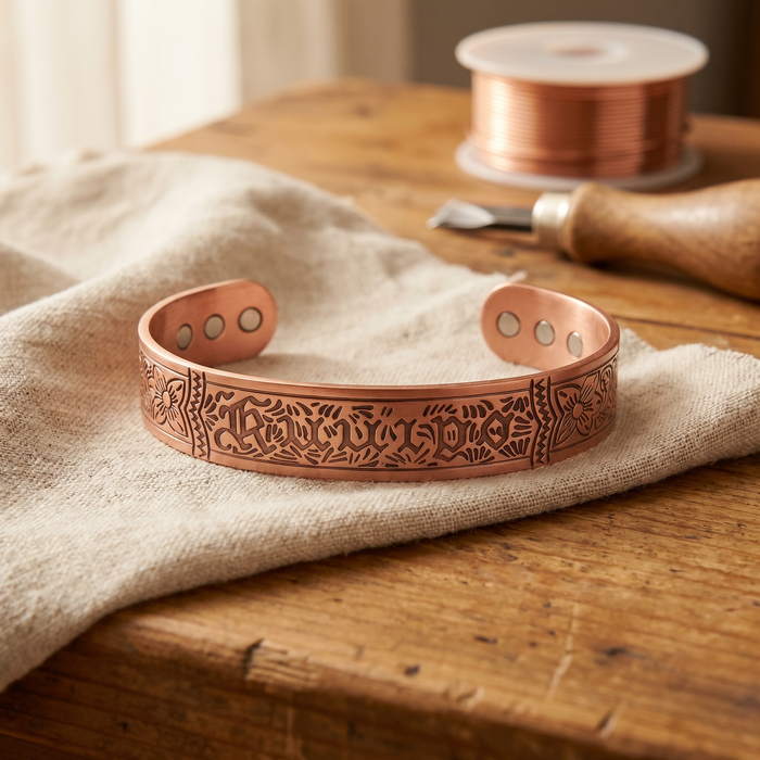 Cobre y Alma Pulsera de Cobre Drift