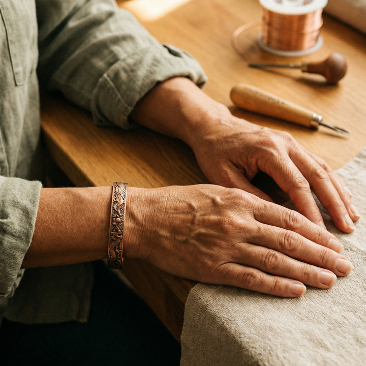 Cobre y Alma Pulsera de Cobre Alma de Cobre