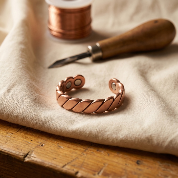 Cobre y Alma Anillo de Cobre Soul Knap