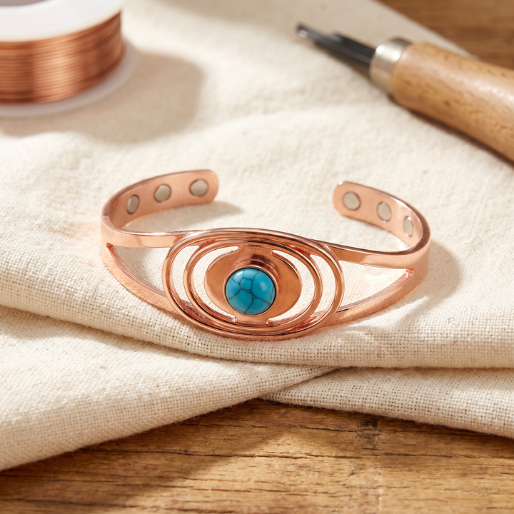 Cobre y Alma Pulsera de Cobre "Alma de Sedge"
