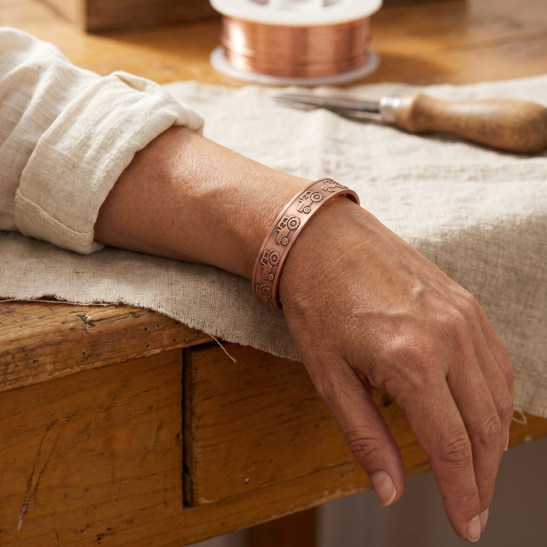 Cobre y Alma Pulsera de Cobre Copper Soul Brae