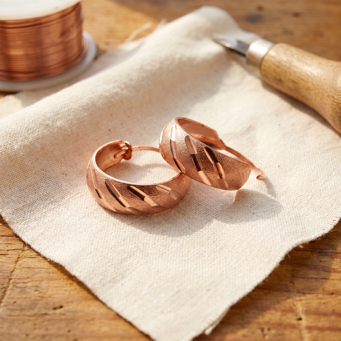 Cobre y Alma Pendientes de Cobre Copper Soul Vale
