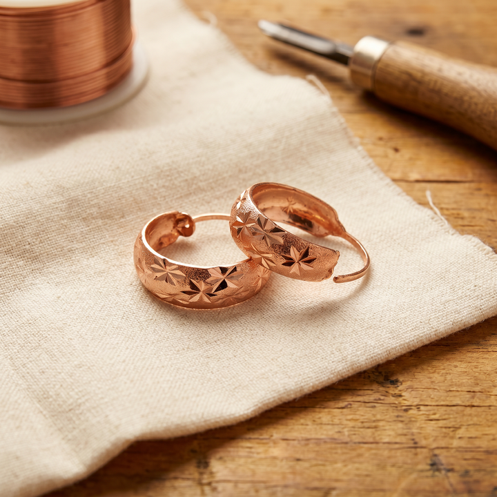 Pendientes de Cobre Alma de Rocío