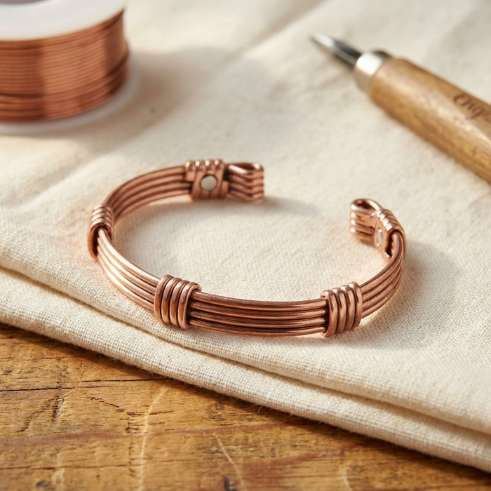 Cobre y Alma Pulsera de Cobre Sere