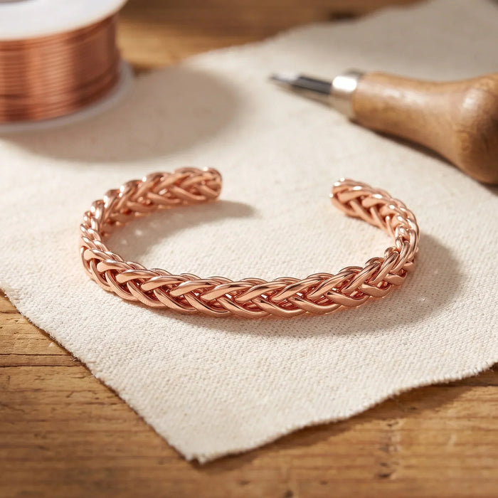 Cobre y Alma Pulsera de Cobre "Alma de Zarza"
