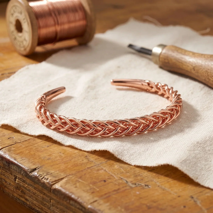 Cobre y Alma Pulsera de Cobre "Alma de Zorro"