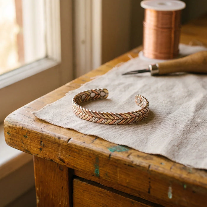 Cobre y Alma Pulsera de Cobre "Copper Soul Copse"