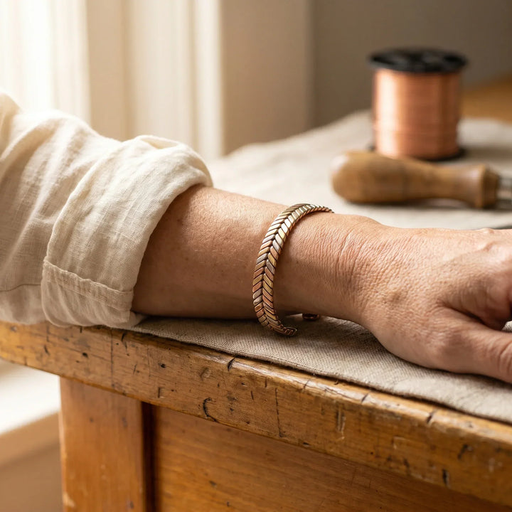 Cobre y Alma Pulsera de Cobre "Copper Soul Copse"