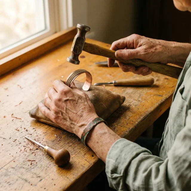 Cobre y Alma Pulsera de Cobre "Alma de Cobre"